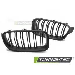 GRILLE SPORT MATT BLACK DOUBLE BAR fits BMW F30 / F31 11-18 , Nouveaux produits tuning-tec