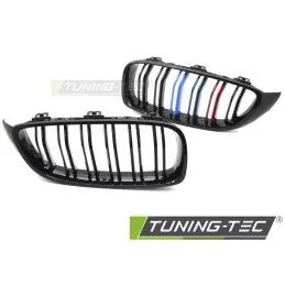 GRILLE SPORT GLOSSY BLACK TRI-COLOUR DOUBLE BAR fits BMW F32 / F33 / F36 13-20 , Nouveaux produits tuning-tec