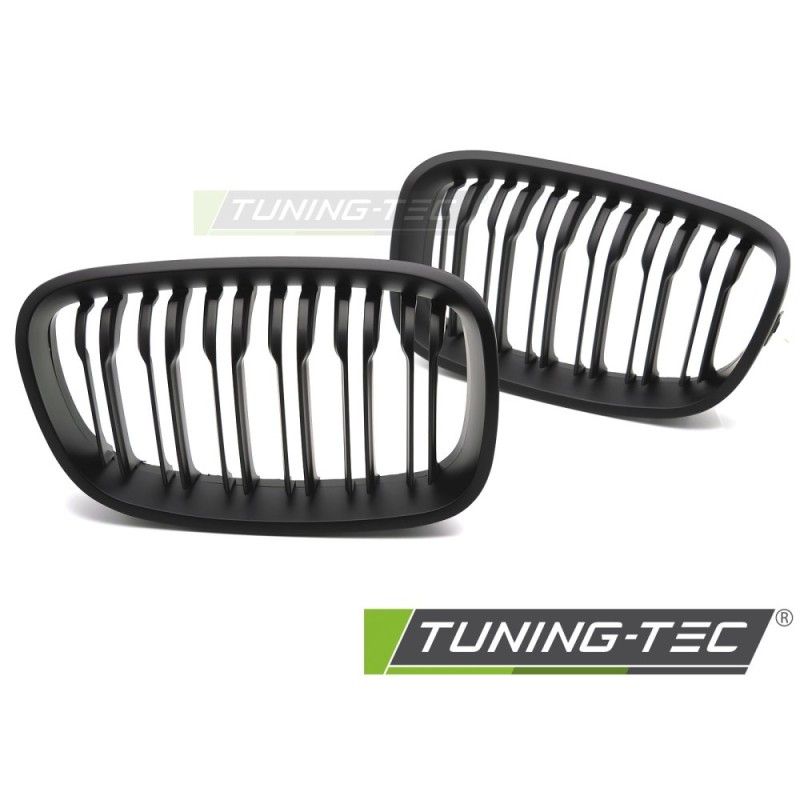 GRILLE SPORT MATT BLACK DOUBLE BAR fits BMW F20 / F21 11-14, Nouveaux produits tuning-tec