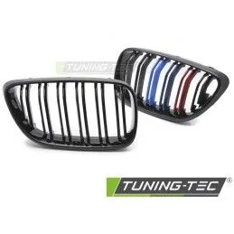 GRILLE SPORT BLACK TRI-COLOUR DOUBLE BAR fits BMW F22 / F23 13-21, Nouveaux produits tuning-tec