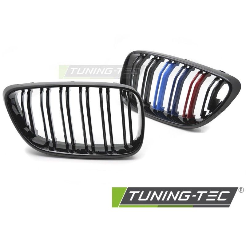 GRILLE SPORT BLACK TRI-COLOUR DOUBLE BAR fits BMW F22 / F23 13-21, Nouveaux produits tuning-tec GRILLE SPORT BLACK TRI-COLOUR DOUBLE BAR fits BMW F22 / F23 13-21, Nouveaux produits tuning-tec