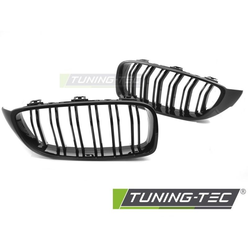 GRILLE SPORT GLOSSY BLACK DOUBLE BAR fits BMW F32 / F33 / F36 13-20, Nouveaux produits tuning-tec GRILLE SPORT GLOSSY BLACK DOUBLE BAR fits BMW F32 / F33 / F36 13-20, Nouveaux produits tuning-tec
