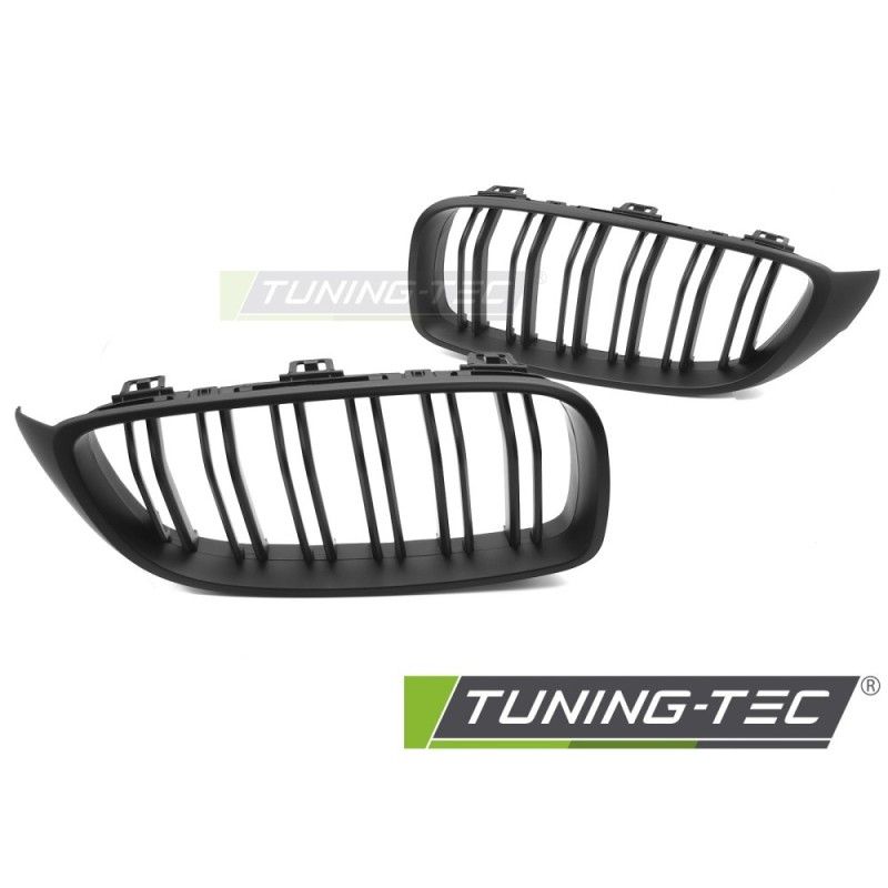 GRILLE SPORT MATT BLACK DOUBLE BAR fits BMW F32 / F33 / F36 13-20 , Nouveaux produits tuning-tec