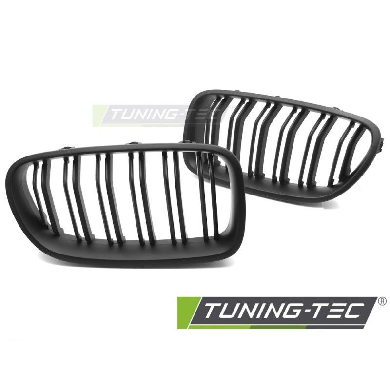 GRILLE SPORT MATT BLACK DOUBLE BAR fits BMW F10 / F11 10-16, Nouveaux produits tuning-tec