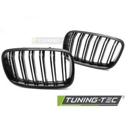 GRILLE SPORT GLOSSY BLACK DOUBLE BAR fits BMW X5 E70 07-13 / X6 E71 08-14 , Nouveaux produits tuning-tec