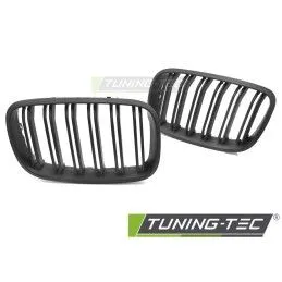GRILLE SPORT MATT BLACK DOUBLE BAR fits BMW X5 E70 07-13 / X6 E71 08-14 , Nouveaux produits tuning-tec