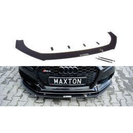 Maxton Sport Lame Du Pare-Chocs Avant V.1 Audi RS3 8V FL Sportback, AU-RS3-8VF-CNC-FD1A Tuning.fr