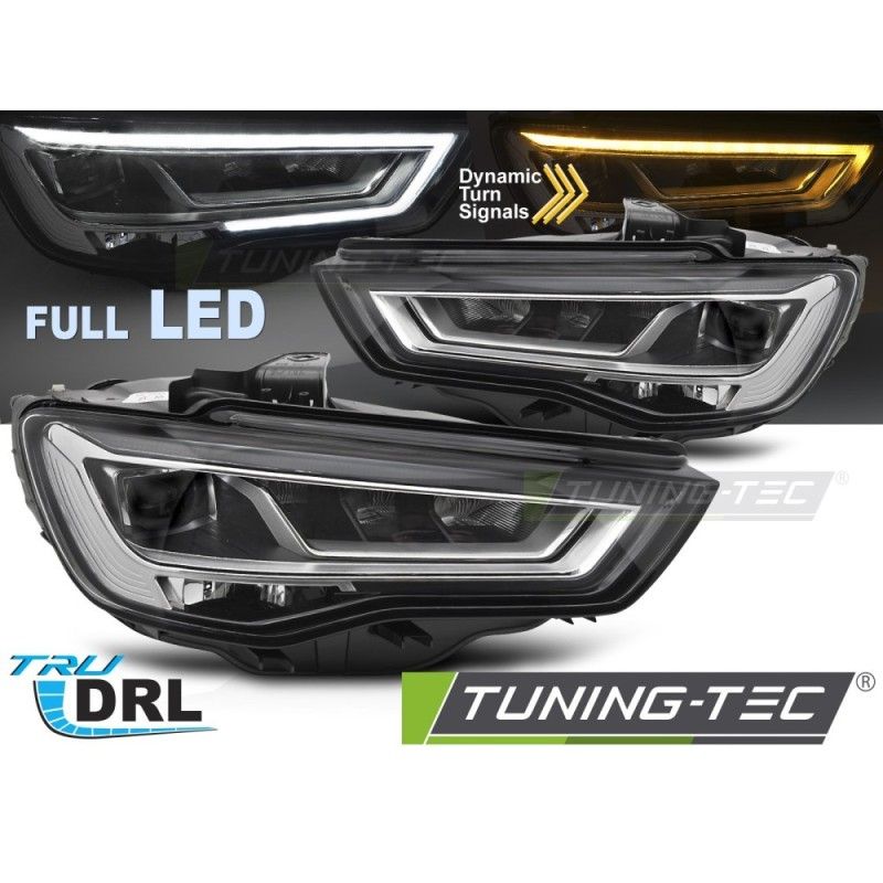 HEADLIGHTS FULL LED SEQ DRL fits AUDI A3 8V 12-16 , Nouveaux produits tuning-tec