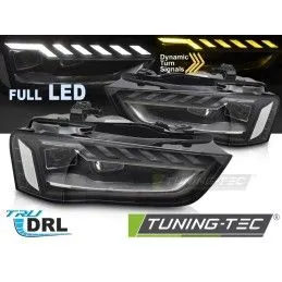 HEADLIGHTS FULL LED SEQ DRL fits AUDI A4 B8 12-15, Nouveaux produits tuning-tec