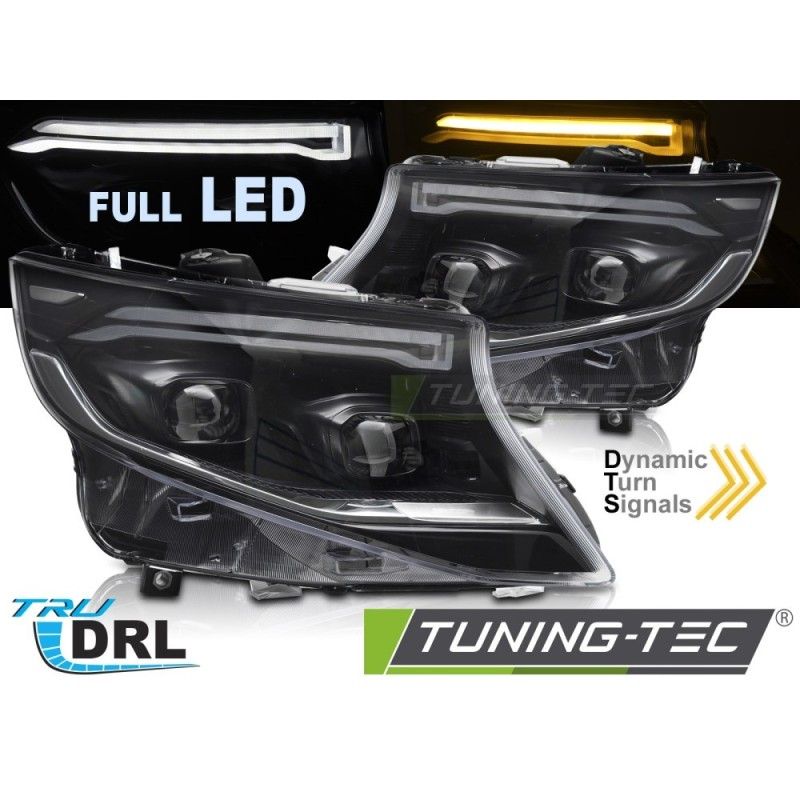 HEADLIGHTS FULL LED SEQ DRL fits MERCEDES V-CLASS / VITO W447 14-23, Nouveaux produits tuning-tec