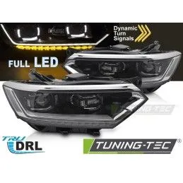 HEADLIGHTS FULL LED SEQ DRL fits VW PASSAT B8 14-19, Nouveaux produits tuning-tec