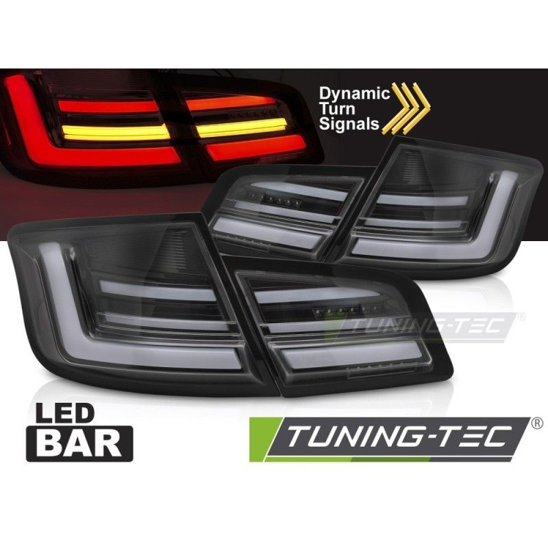 LED BAR TAIL LIGHTS BLACK SEQ fits BMW F10 10-13, Nouveaux produits tuning-tec