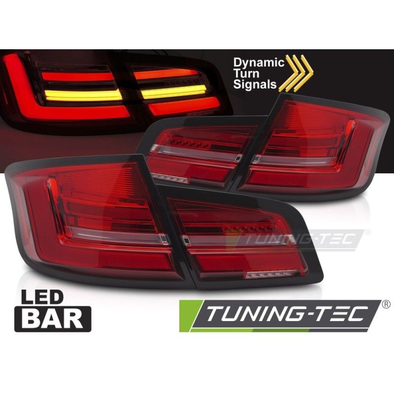LED BAR TAIL LIGHTS RED WHITE SEQ fits BMW F10 10-13, Nouveaux produits tuning-tec