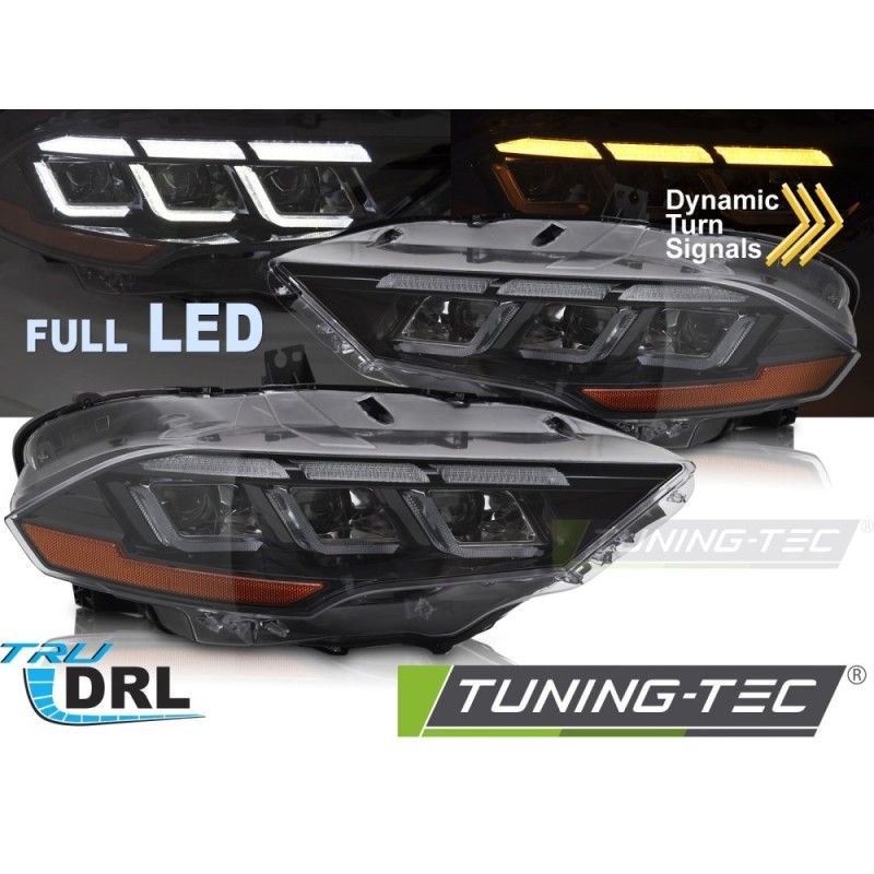 HEADLIGHTS FULL LED SEQ DRL fits FORD MUSTANG 18-22 , Nouveaux produits tuning-tec