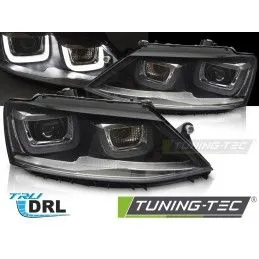 HEADLIGHTS U-LED LIGHTS DRL fits VW JETTA VI 11-18, Nouveaux produits tuning-tec