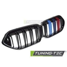 GRILLE SPORT GLOSSY BLACK TRI-COLOUR DOUBLE BAR fits BMW F44 19-24 , Nouveaux produits tuning-tec