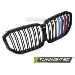 GRILLE SPORT GLOSSY BLACK TRI-COLOUR DOUBLE BAR fits BMW X5 G05 19-22, Nouveaux produits tuning-tec