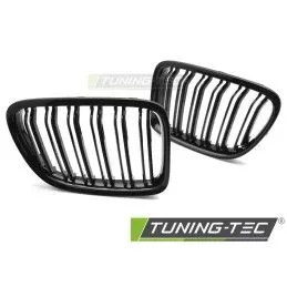 GRILLE SPORT GLOSSY BLACK DOUBLE BAR fits BMW X1 E84 09-14, Nouveaux produits tuning-tec