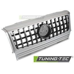 GRILLE SPORT W464 LOOK SILVER CHROME fits MERCEDES W463 90-12 , Nouveaux produits tuning-tec