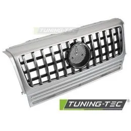 GRILLE SPORT W464 LOOK SILVER CHROME fits MERCEDES W463 90-12 , Nouveaux produits tuning-tec