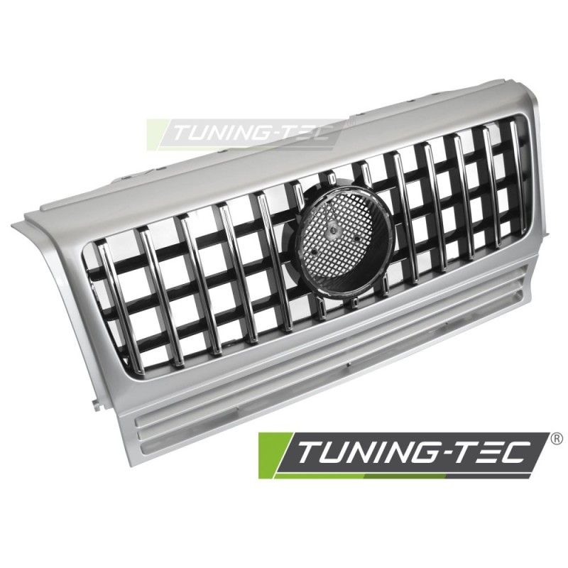GRILLE SPORT W464 LOOK SILVER CHROME fits MERCEDES W463 90-12 , Nouveaux produits tuning-tec