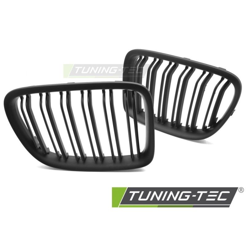 GRILLE SPORT MATT BLACK DOUBLE BAR fits BMW X1 E84 09-14, Nouveaux produits tuning-tec