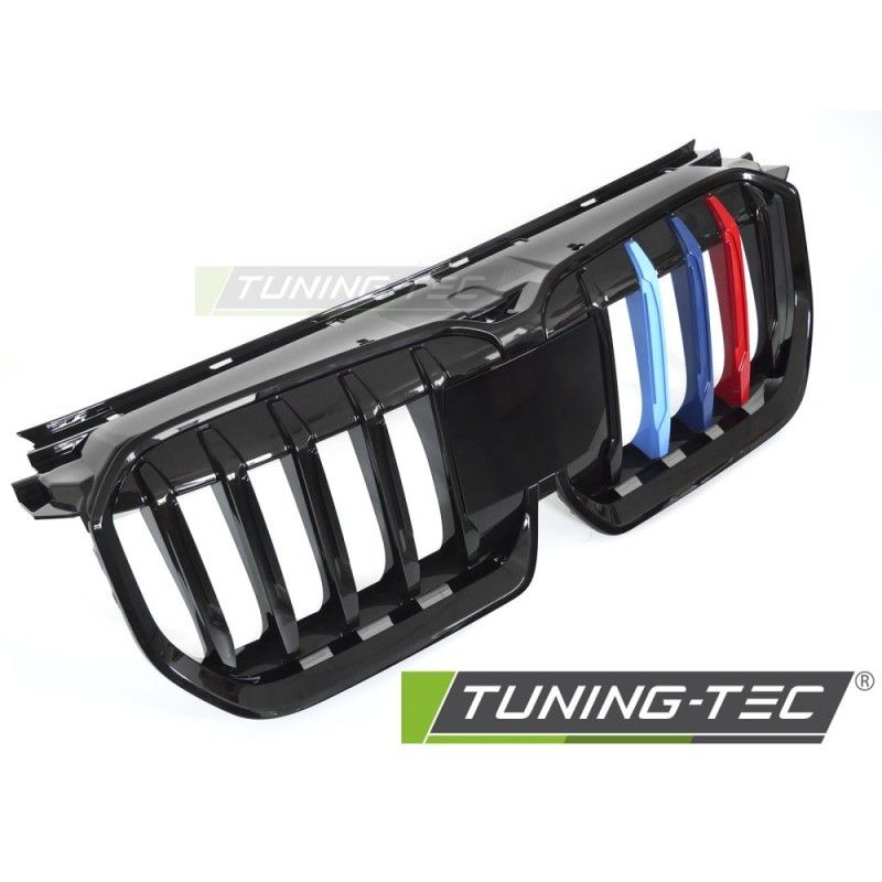 GRILLE GLOSSY BLACK TRI-COLOUR fits BMW X1 U11 22-, Nouveaux produits tuning-tec