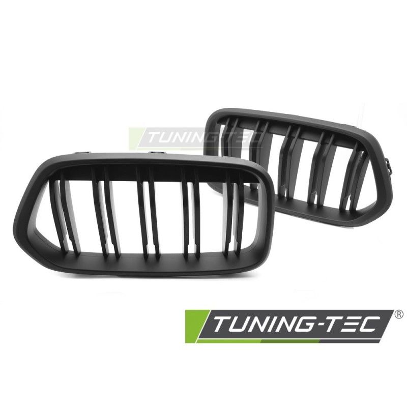 GRILLE SPORT MATT BLACK DOUBLE BAR fits BMW X2 F39 18-23, Nouveaux produits tuning-tec