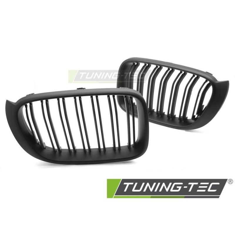 GRILLE SPORT MATT BLACK DOUBLE BAR fits BMW X3 F25 LCI 14-17 / X4 F26 14-18, Nouveaux produits tuning-tec