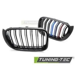 GRILLE SPORT GLOSSY BLACK TRI-COLOUR DOUBLE BAR fits BMW X3 F25 LCI 14-17 / X4 F26 14-18, Nouveaux produits tuning-tec