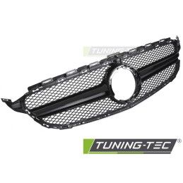 GRILLE GLOSSY BLACK with CAMERA HOLE fits MERCEDES W205 18-21 / S205 18-21 / C205 18-23 / A205 18-23, Nouveaux produits tuning-t