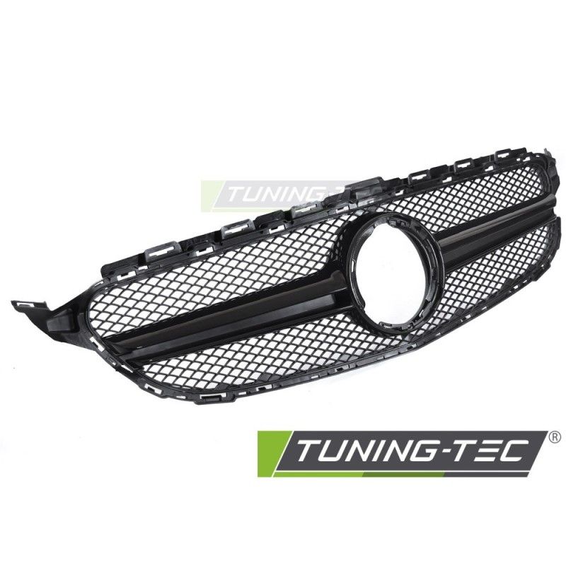 GRILLE GLOSSY BLACK fits MERCEDES W205 18-21 / S205 18-21 / C205 18-23 / A205 18-23, Nouveaux produits tuning-tec