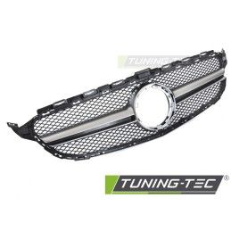 GRILLE BLACK SILVER fits MERCEDES W205 18-21 / S205 18-21 / C205 18-23 / A205 18-23, Nouveaux produits tuning-tec