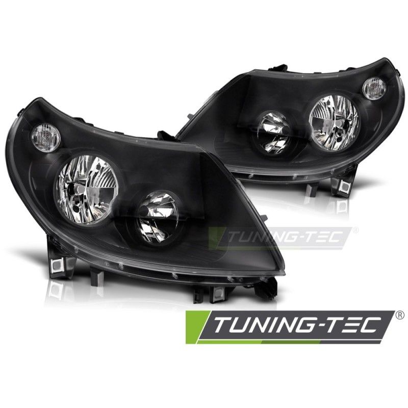 HEADLIGHTS BLACK DRL fits FIAT DUCATO / PEUGEOT BOXER / CITROEN JUMPER 10-14, Nouveaux produits tuning-tec