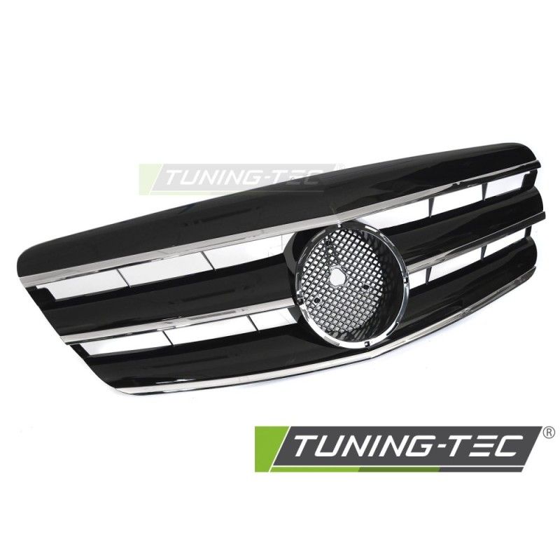 GRILLE SPORT BLACK CHROME fits MERCEDES W221 05-09, Nouveaux produits tuning-tec