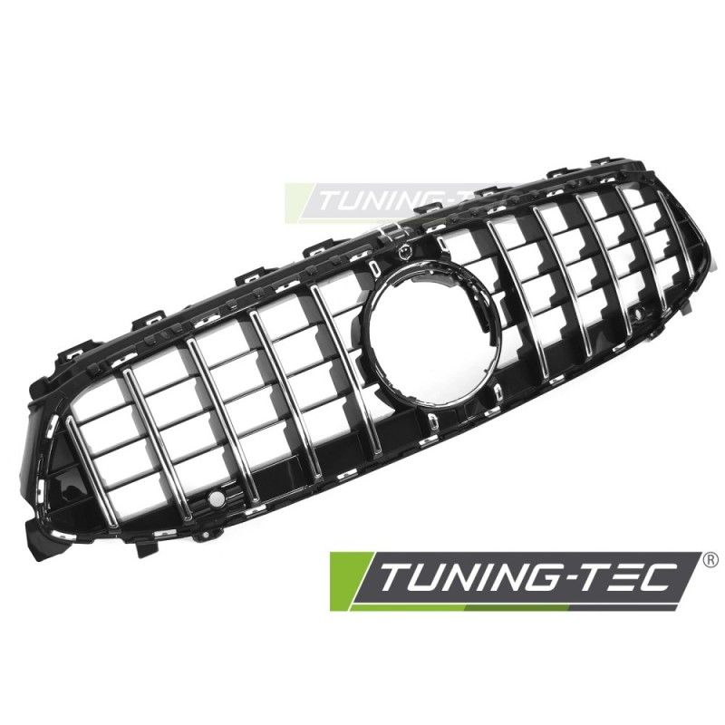 GRILLE SPORT BLACK CHROME fits MERCEDES CLA W118 23-25, Nouveaux produits tuning-tec