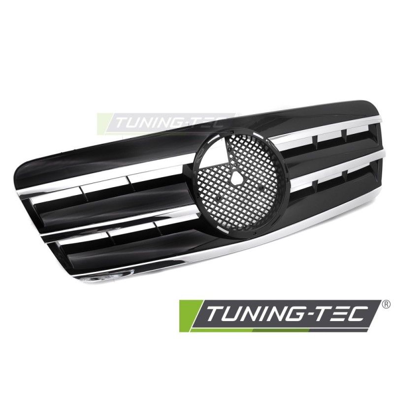 GRILLE SPORT BLACK CHROME fits MERCEDES CLK W208 96-02, Nouveaux produits tuning-tec