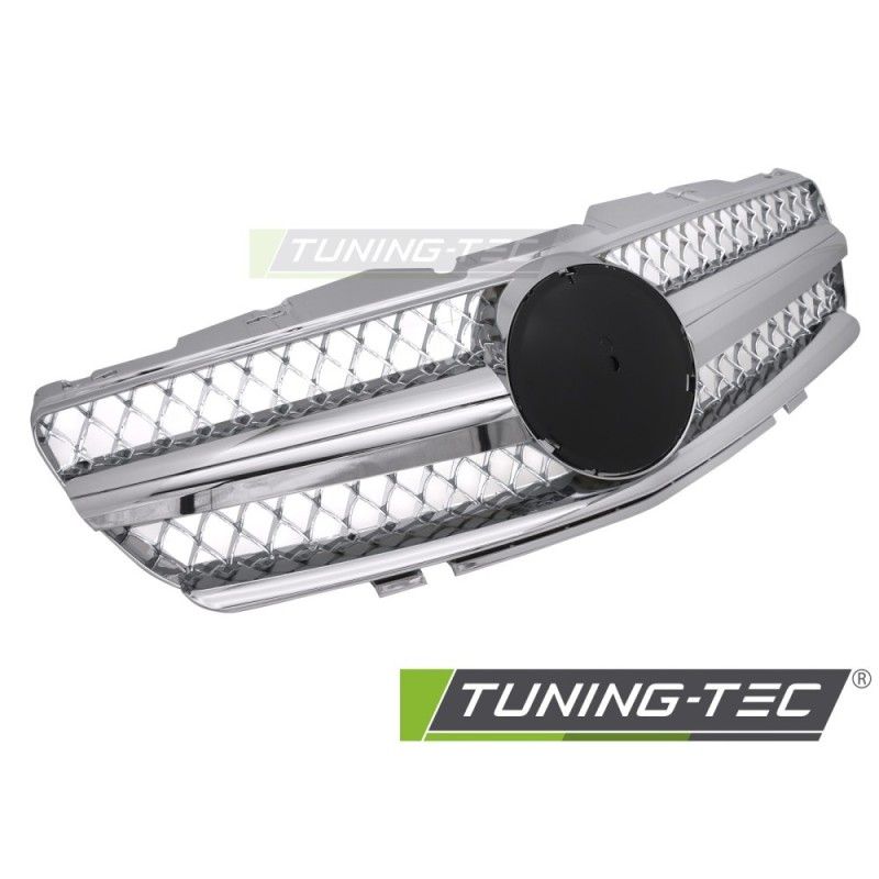 GRILLE SPORT CHROME fits MERCEDES SL R230 01-06, Nouveaux produits tuning-tec
