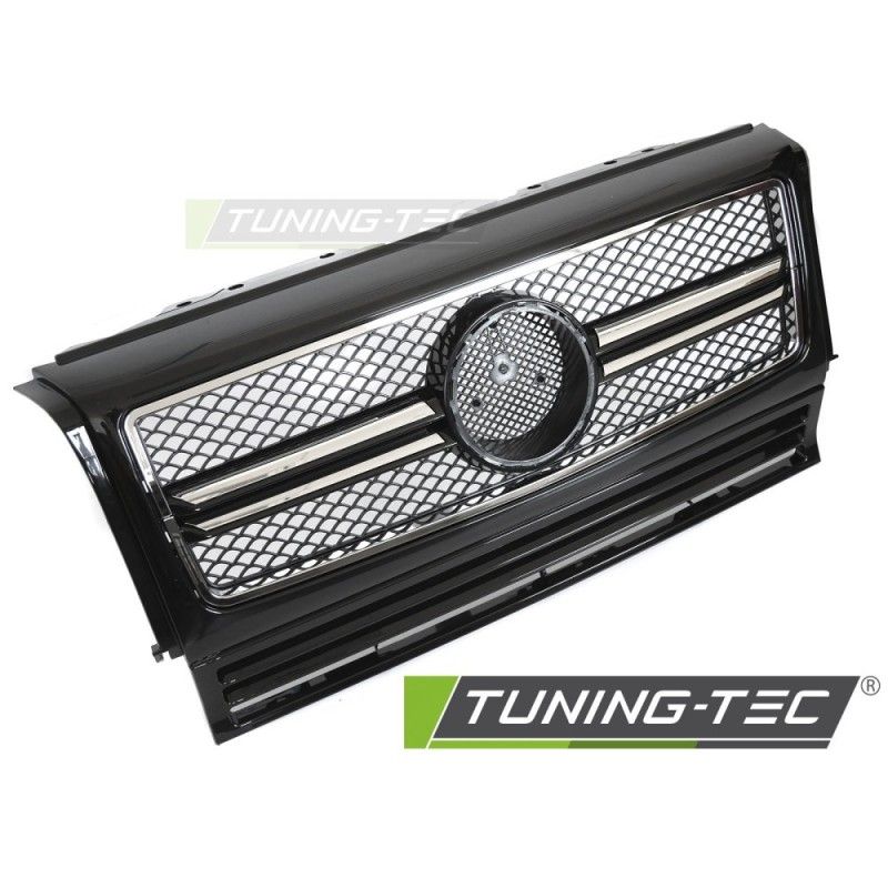 GRILLE SPORT BLACK CHROME fits MERCEDES W463 90-12, Nouveaux produits tuning-tec