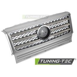 GRILLE SPORT SILVER CHROME fits MERCEDES W463 90-12 , Nouveaux produits tuning-tec