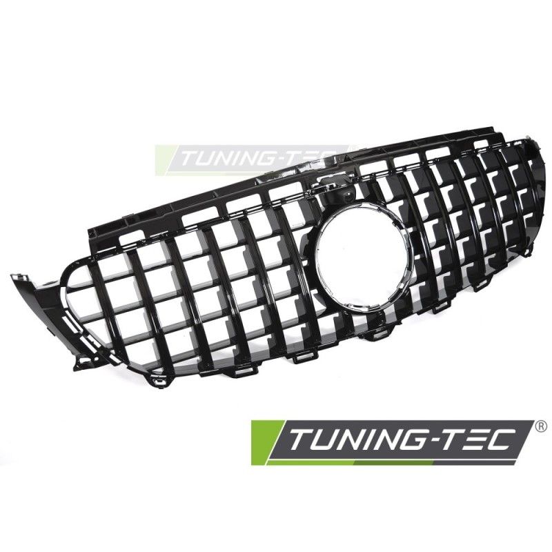 GRILLE SPORT GLOSSY BLACK with CAMERA HOLE fits MERCEDES W213 / S213 16-19, Nouveaux produits tuning-tec