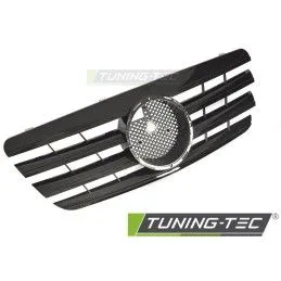 GRILLE SPORT GLOSSY BLACK fits MERCEDES W210 99-02 / S210 99-03, Nouveaux produits tuning-tec