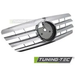 GRILLE SPORT CHROME fits MERCEDES W210 99-02 / S210 99-03, Nouveaux produits tuning-tec