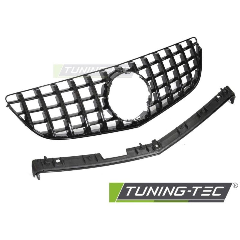 GRILLE SPORT GLOSSY BLACK fits MERCEDES C207 / A207 13-17, Nouveaux produits tuning-tec