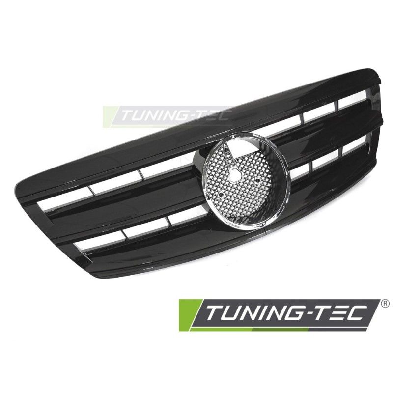 GRILLE SPORT GLOSSY BLACK fits MERCEDES W220 02-05, Nouveaux produits tuning-tec