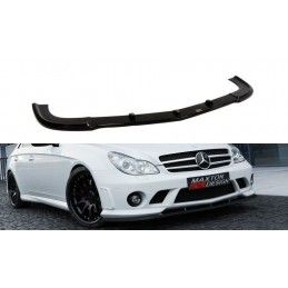 Maxton LAME DE PARE-CHOCS AVANT MERCEDES C-CLASS C219 - W204 AMG LOOK Gloss Black, ME-CLS-219-AMG204-FD1G Tuning.fr