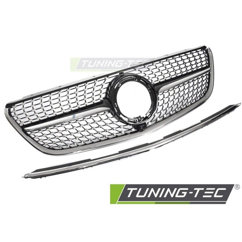 GRILLE DIAMOND BLACK CHROME fits MERCEDES VITO W447 19-23, Nouveaux produits tuning-tec