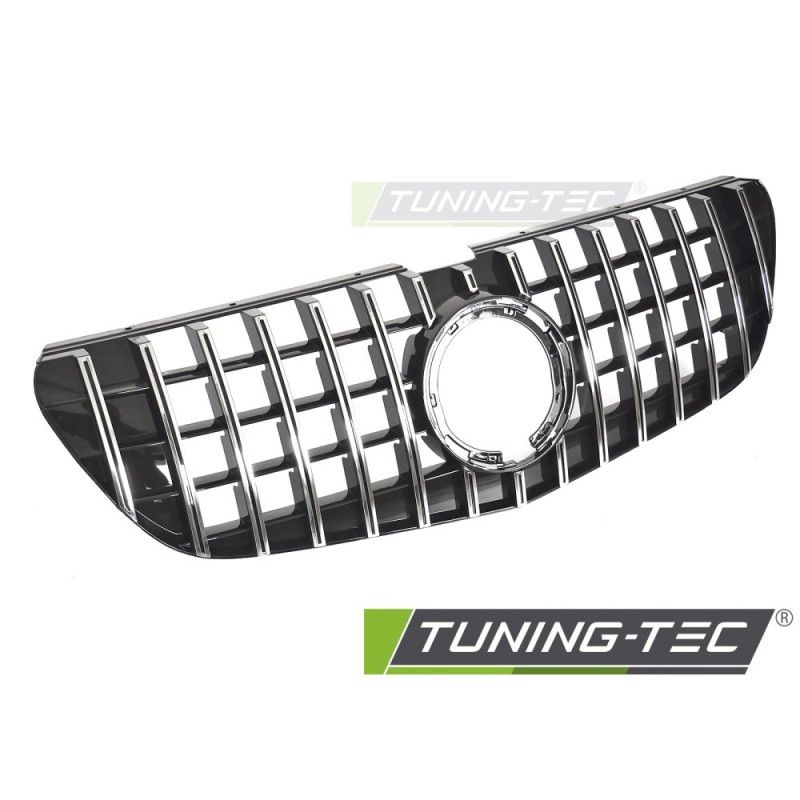 GRILLE SPORT CHROME BLACK fits MERCEDES VITO W447 19-23, Nouveaux produits tuning-tec