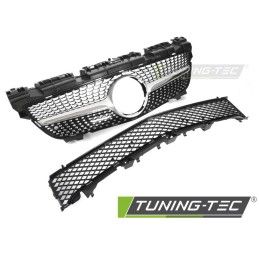 GRILLE DIAMOND SILVER CHROME fits MERCEDES SLK R172 11-15, Nouveaux produits tuning-tec