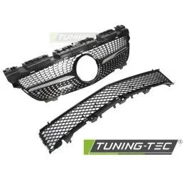 GRILLE DIAMOND BLACK CHROME fits MERCEDES SLK R172 11-15, Nouveaux produits tuning-tec